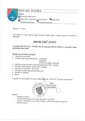 Termini zborov občanov v letu 2019 1